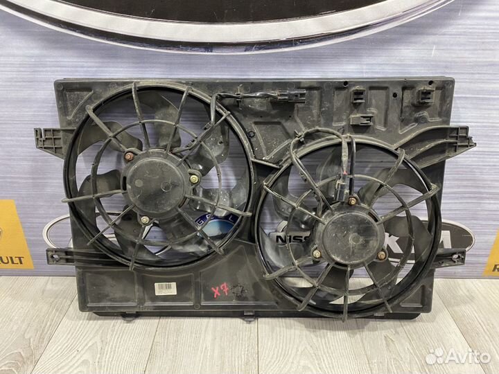 Вентилятор радиатора охлаждения двигателя диффузор