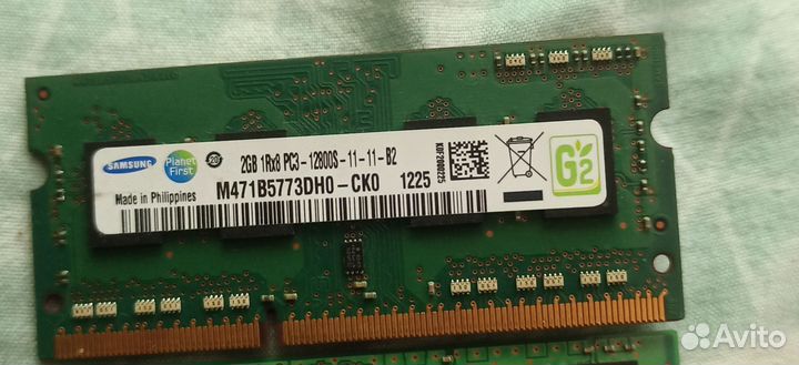 Оперативная память ddr3 для ноутбука