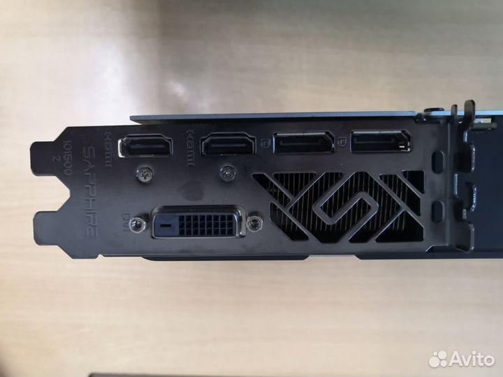 Видеокарту Sapphire Radeon RX 580 nitro+ 8GB