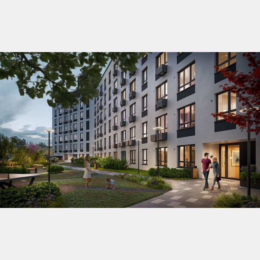 1-к. квартира, 35,7 м², 8/9 эт.