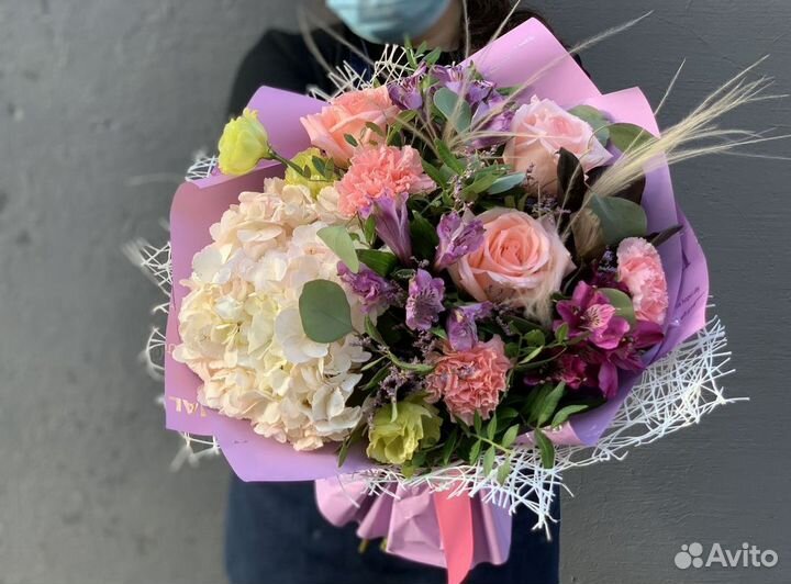 Цветы букеты для девушки