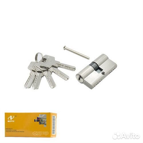 Цилиндр личинка замка 60мм; 60053