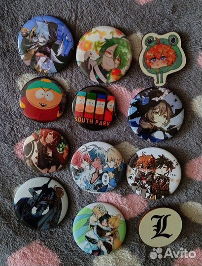 Значки аниме геншин