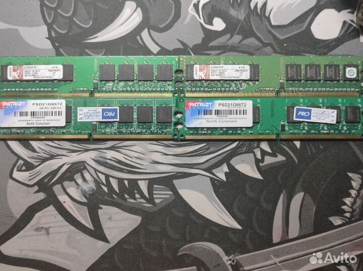 Материнская плата 775 ddr3+проц+4 плашки памяти