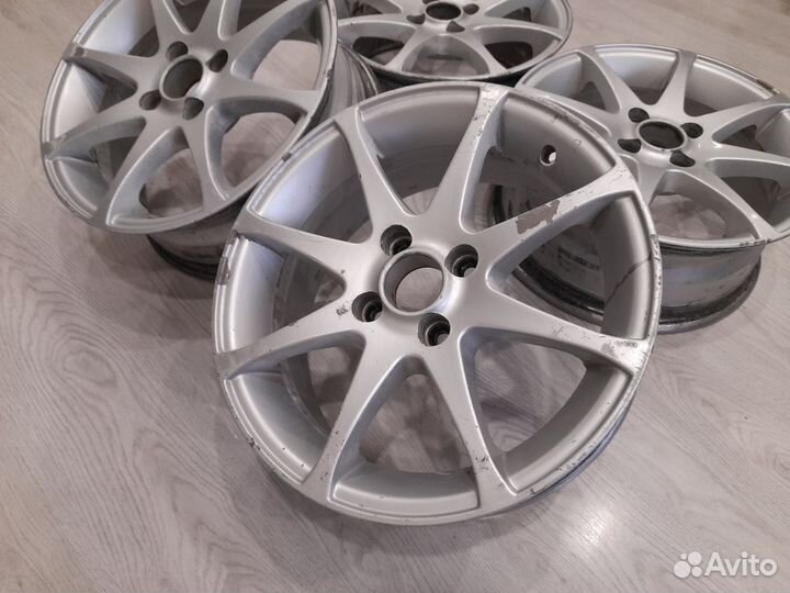Диски K&K Полярис R15/4x100/6j