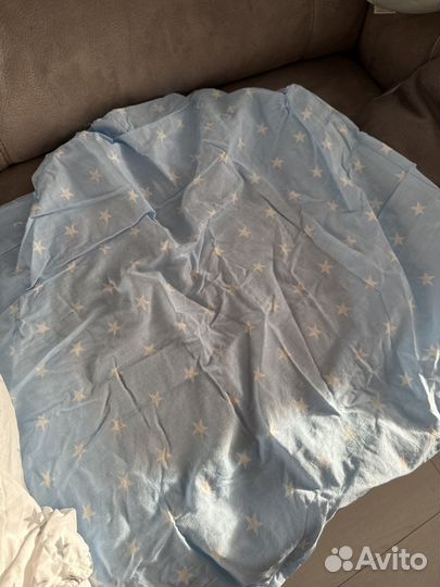 Простынь в детскую кроватку