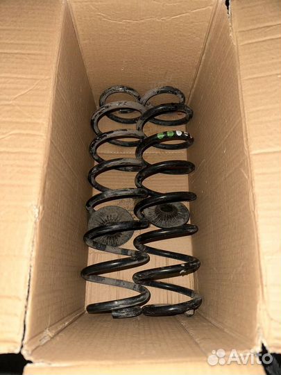 Пружины задние volkswagen polo