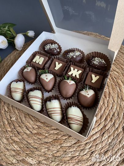 Клубника в шоколаде набор