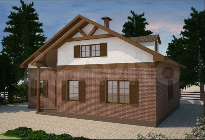 Дом 187 м² на участке 6 сот.