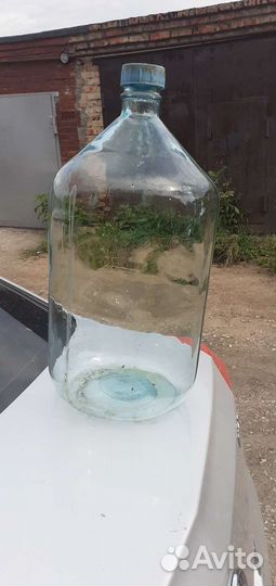 Бутылка стеклянная 20 литров