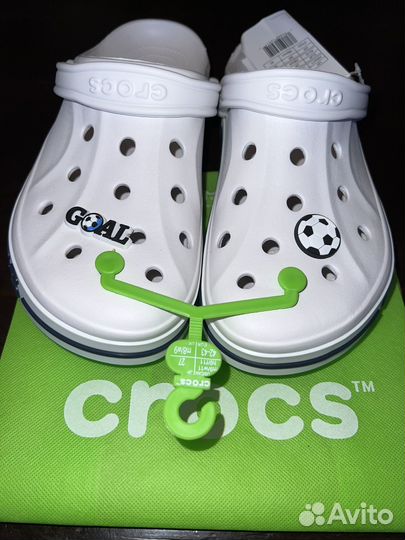 Crocs крокс сабо мужские белые 41,42,43