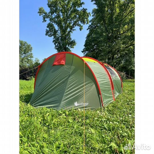 Палатка с тамбуром, усиленная, полный комплект