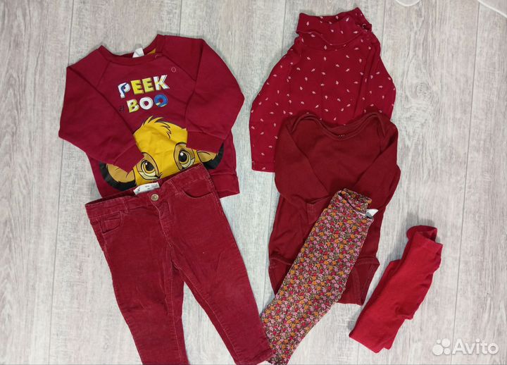 Вещи на девочку 80 86