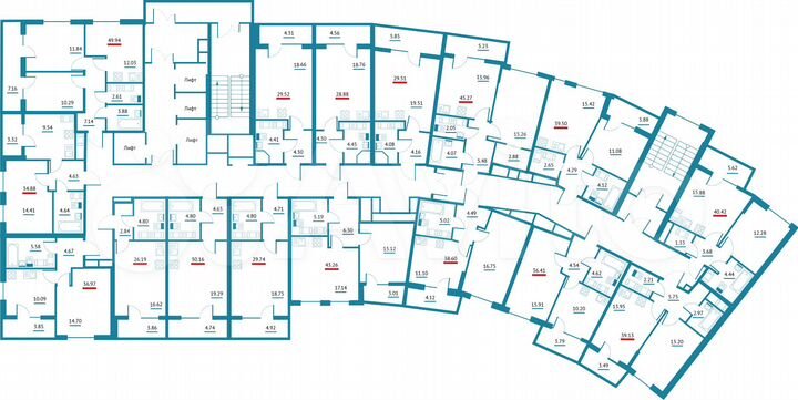 Квартира-студия, 29,5 м², 12/22 эт.