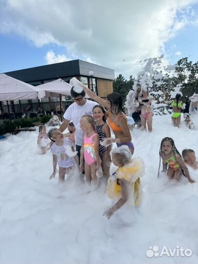 Научное шоу /пенная вечеринка