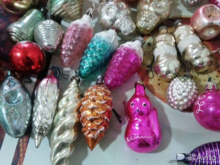 Ёлочные игрушки сср