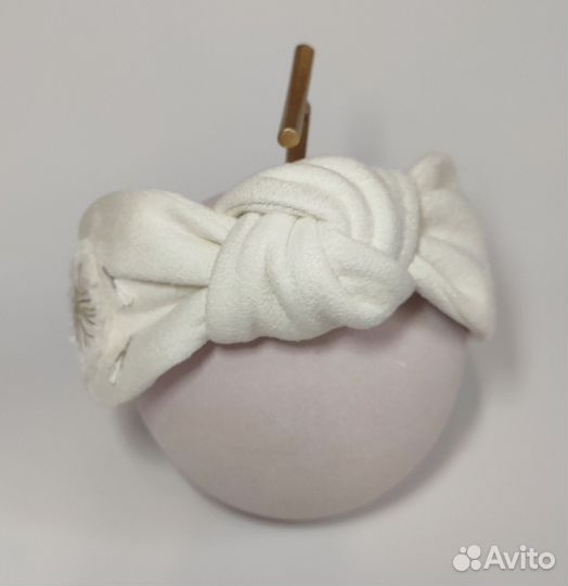 Ободок с вышивкой ручная работа