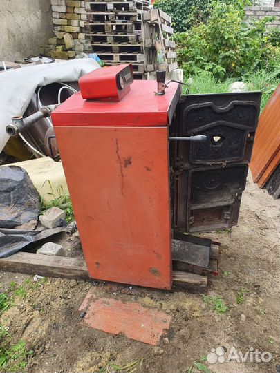 Твердотопливный котел viadrus б/у