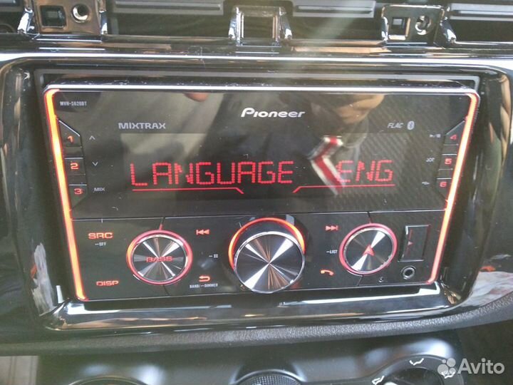 Автомагнитола Pioneer MVH-S620bt (процессорный)