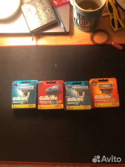 Кассеты для бритья Gillette