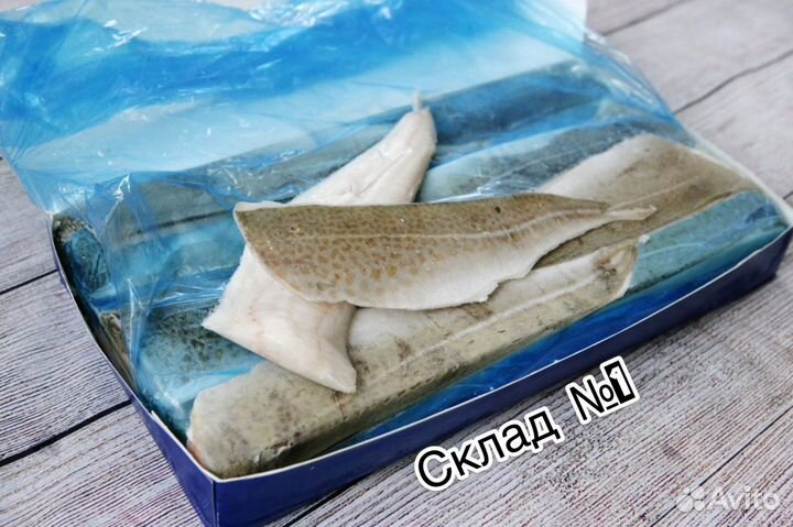 Филе трески на коже