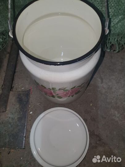 Бидон эмалированный СССР