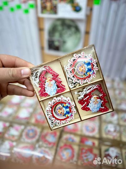 Набор новогодних украшений