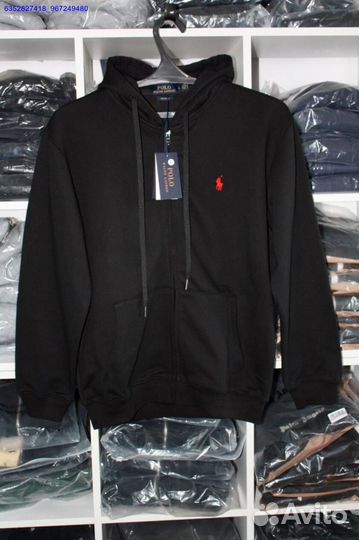 Polo Ralph Lauren зип худи хлопок (Арт.72376)