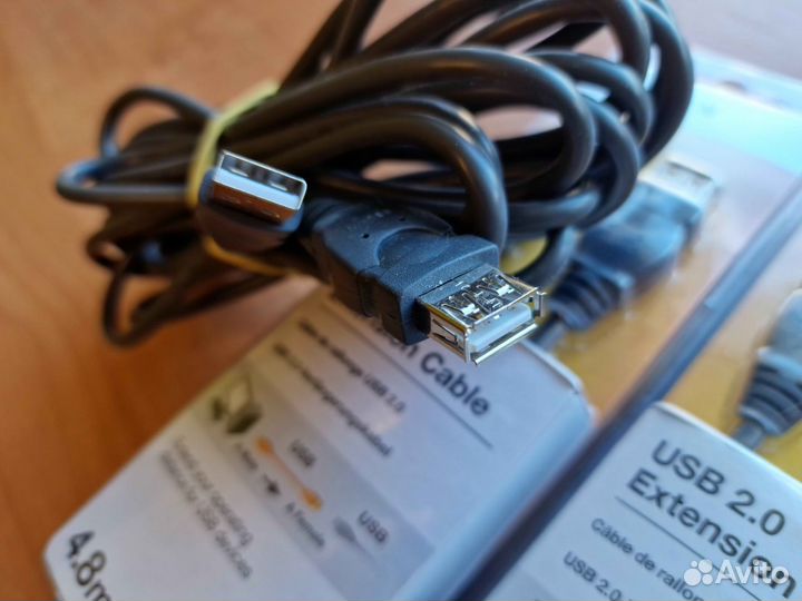 Удлинительный кабель USB 2.0