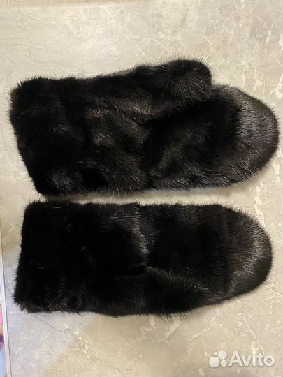 Норковые варежки
