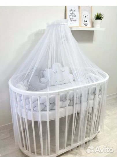 Балдахин в детскую кроватку