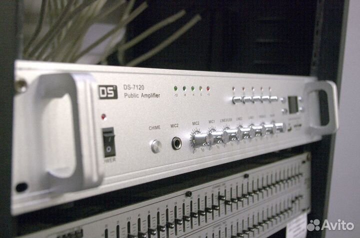 Tads DS-7120 — трансляционный усилитель, 120 Вт