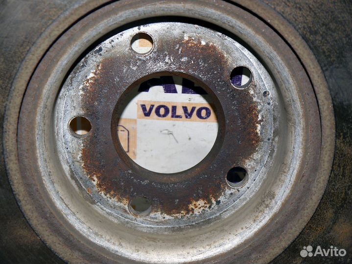 Диски тормозные передние к-т Вольво S40-2 300мм