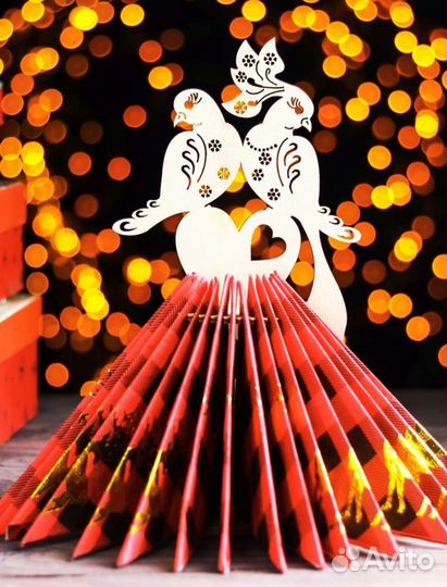 Салфетница из дерева