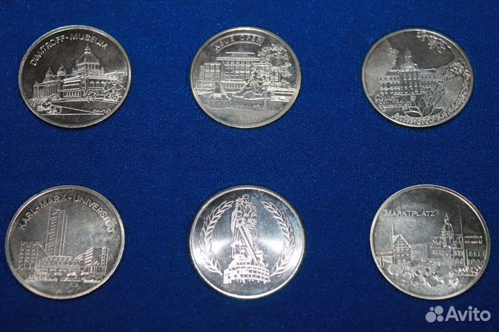 Памятные медали гдр