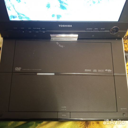 Портативный dvd проигрыватель toshiba