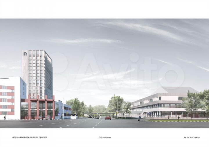 2-к. квартира, 53,8 м², 7/18 эт.