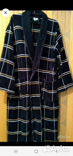 Мужской махровый халат