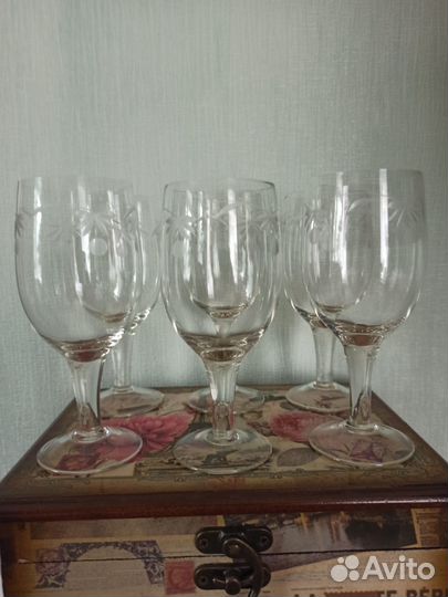 Фужеры, стаканы и рюмки СССР