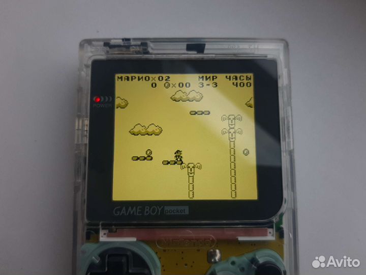 Game boy pocket, полностью рабочий