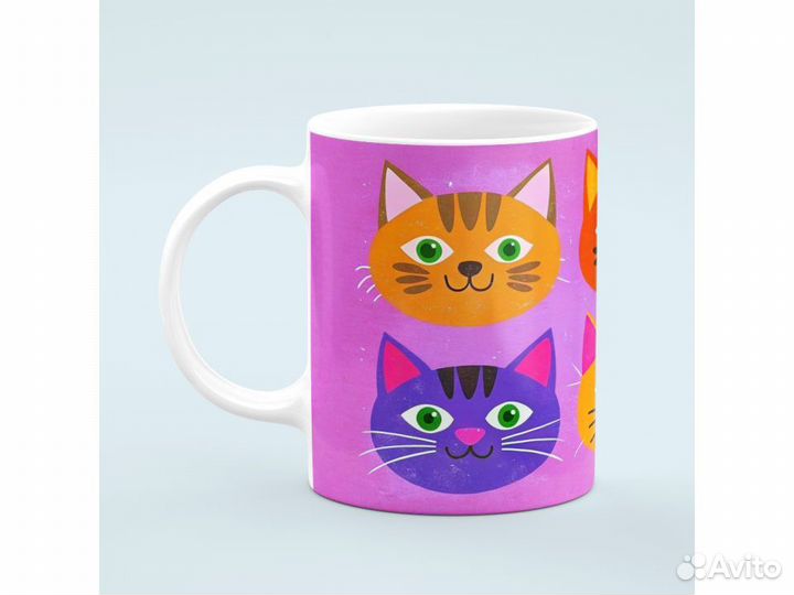 Кружка с картинкой Котята Amazingame