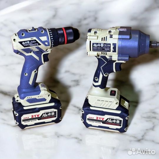 Набор 6 в 1, болгарка, шуруповерт, перфоратор