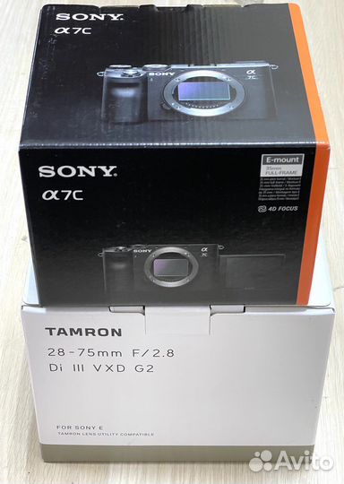 Sony A7C Body (silver) Русское меню, Новый