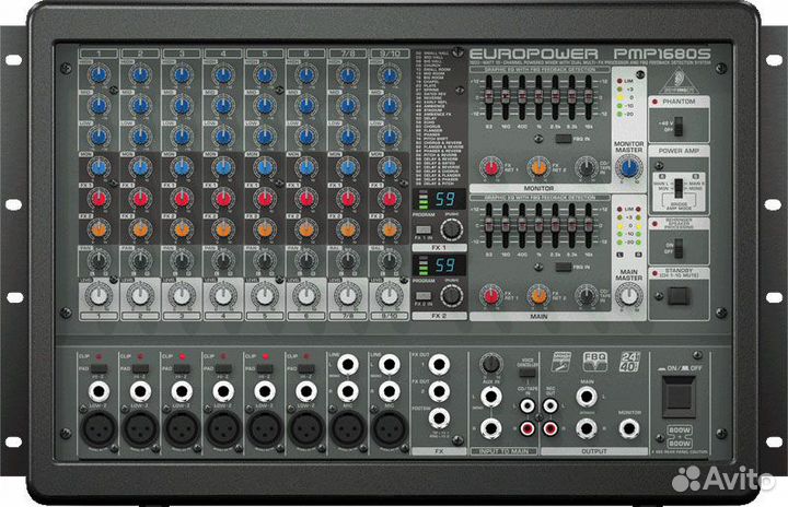 Микшерный пульт Behringer PMP1680S