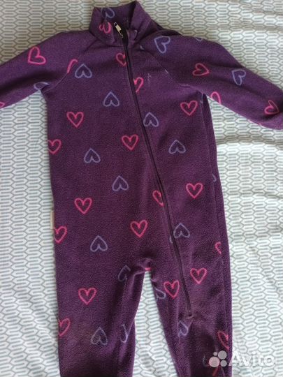Флисовый комбинезон