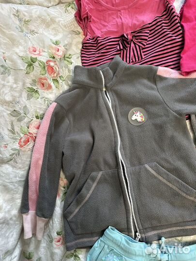 Большой пакет детских вещей