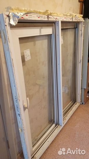 Окно пластиковое б/у
