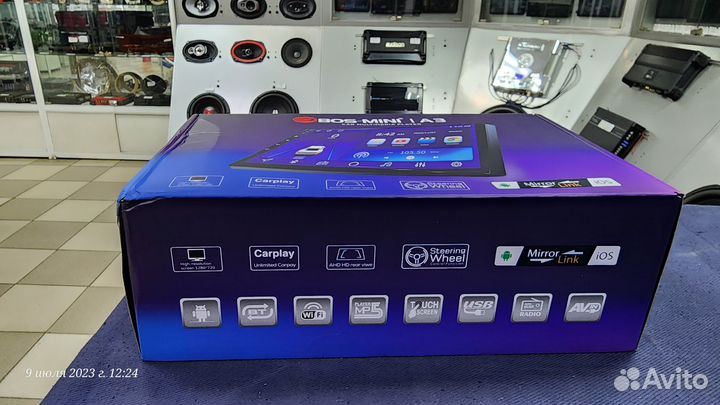 Магнитола Android BOS-mini A3 2gb+32gb, GPS