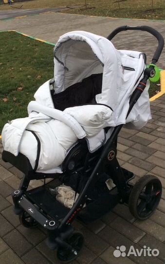 Коляска 2 в 1 Hartan Racer GT 2018г зима/лето