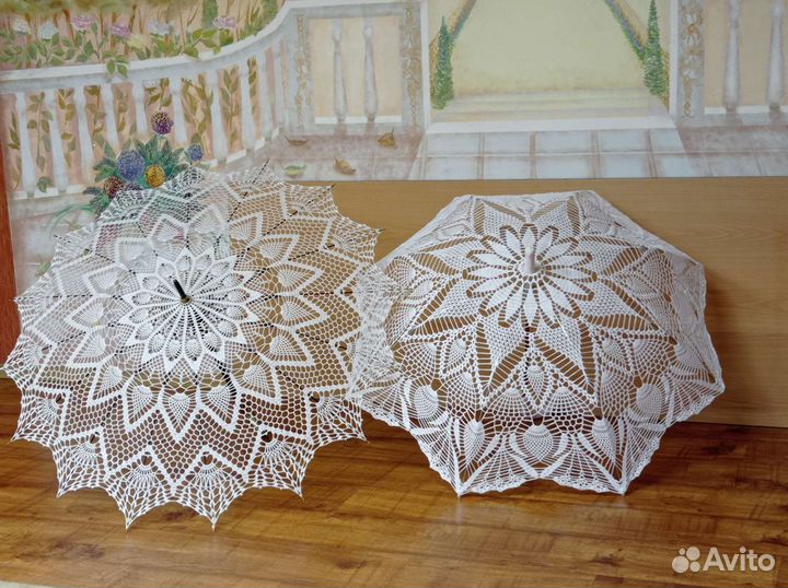 Зонты женские кружевные